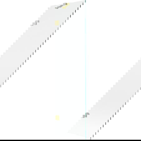 Mexen Lunar параван за вана с 1 крило 50 x 150 см, прозрачен, златен матов - 897-050-000-55-00