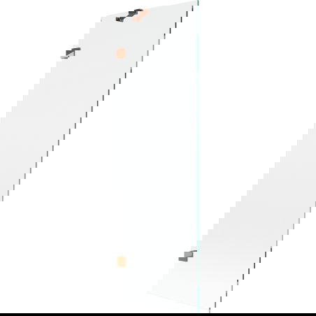 Mexen Lunar параван за вана с едно крило 60 x 150 cm, прозрачен, розово злато - 897-060-000-60-00