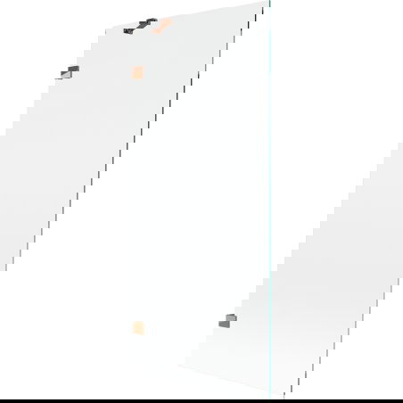 Mexen Lunar душ екран с едно крило 80 x 150 см, прозрачен, розово злато - 897-080-000-60-00