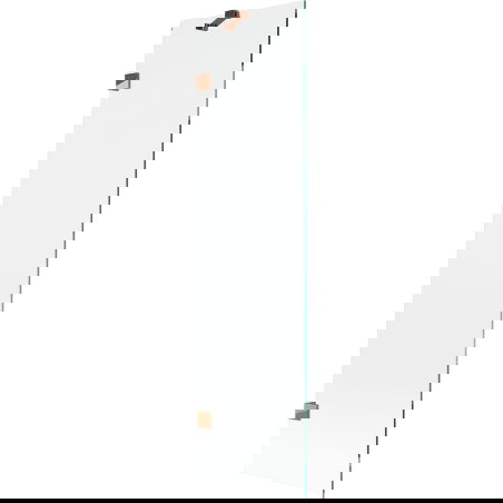 Mexen Lunar еднокрилат параван за вана 50 x 150 см, прозрачен, розово злато - 897-050-000-60-00