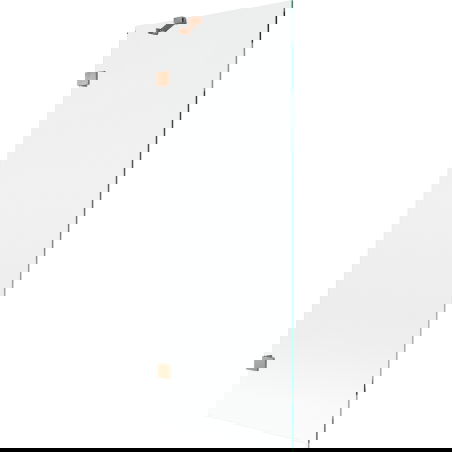 Mexen Lunar параван за вана, 1-крилен, 70 x 150 см, прозрачен, четкана мед - 897-070-000-65-00