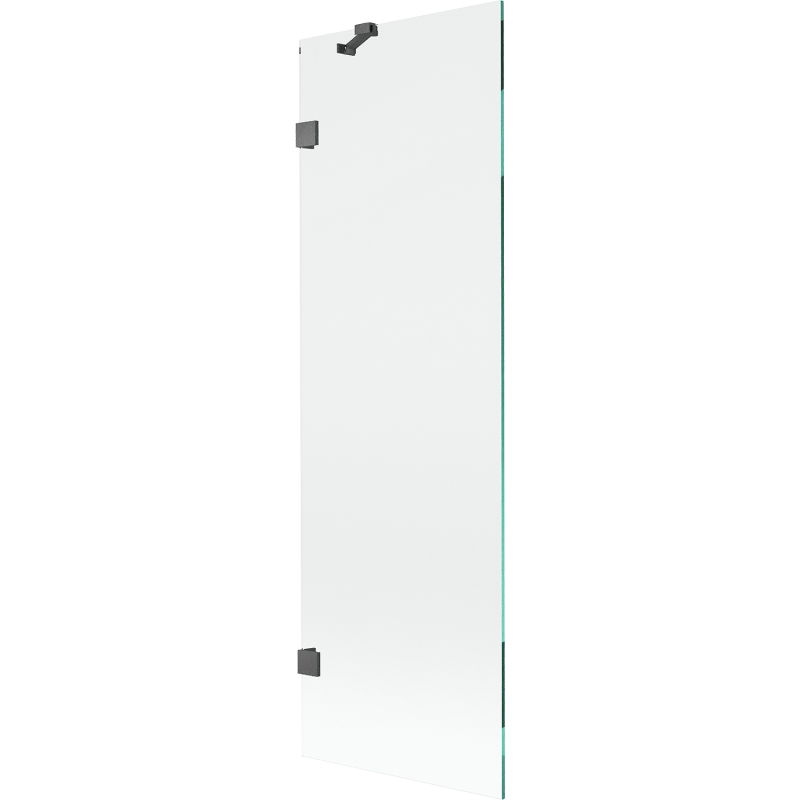 Mexen Lunar параван за вана с 1 крило 60 x 150 см, прозрачен, четкан пистолетносив - 897-060-000-66-00