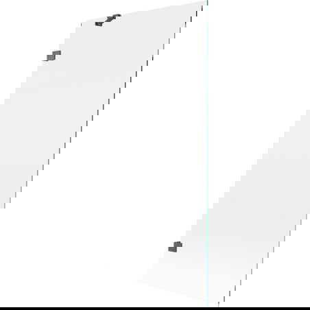 Mexen Lunar параван за вана с единично крило 80 x 150 см, прозрачен, четкано сиво - 897-080-000-66-00