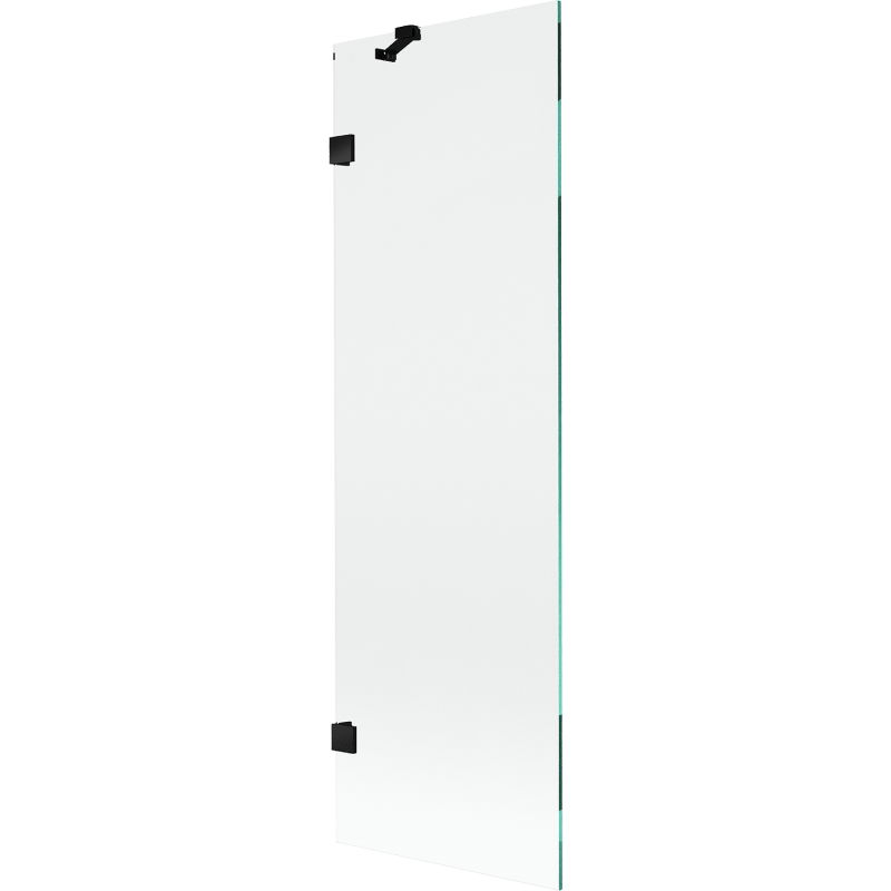 Mexen Lunar параван за вана 1-крилен 60 x 150 см, прозрачен, черен - 897-060-000-70-00