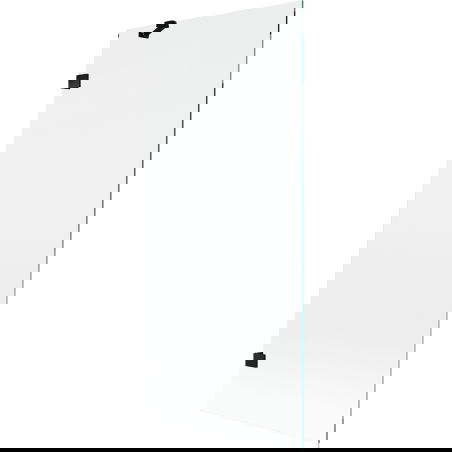 Mexen Lunar параван за вана с 1 крило 80 x 150 см, прозрачен, черен - 897-080-000-70-00