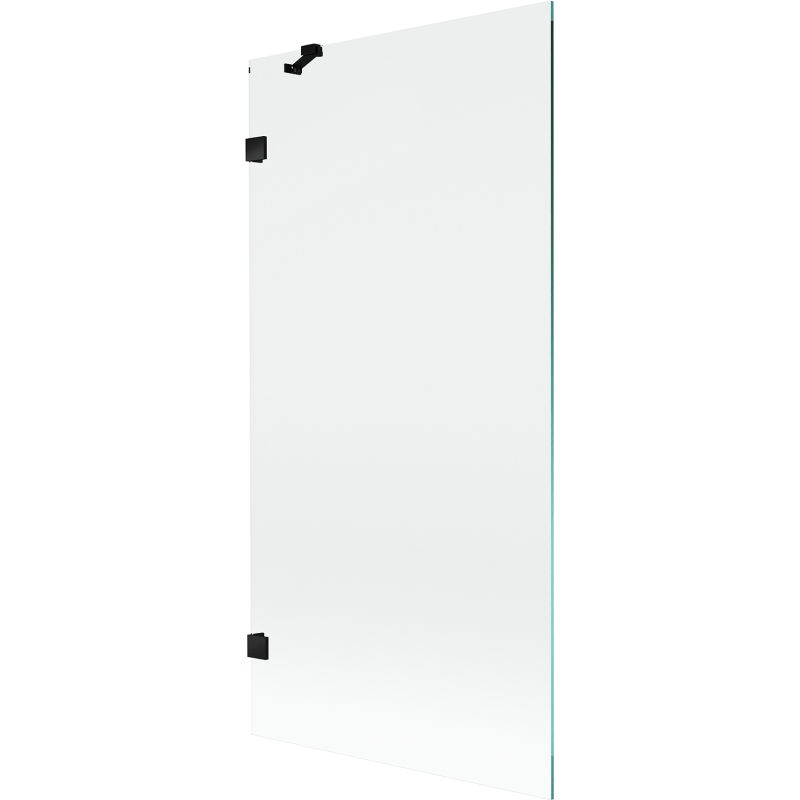 Mexen Lunar душ параван с едно крило 90 x 150 см, прозрачен, черен - 897-090-000-70-00