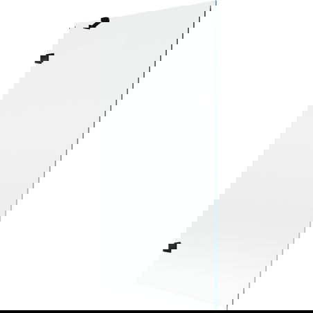 Mexen Lunar душ параван с едно крило 90 x 150 см, прозрачен, черен - 897-090-000-70-00