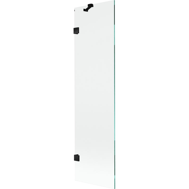 Mexen Lunar параван за вана с 1 крило 50 x 150 см, прозрачен, черен - 897-050-000-70-00