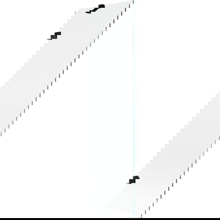 Mexen Lunar параван за вана с 1 крило 50 x 150 см, прозрачен, черен - 897-050-000-70-00