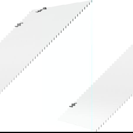 Mexen Lunar 1-крили параван за вана 90 x 150 см, прозрачен, тъмно метал