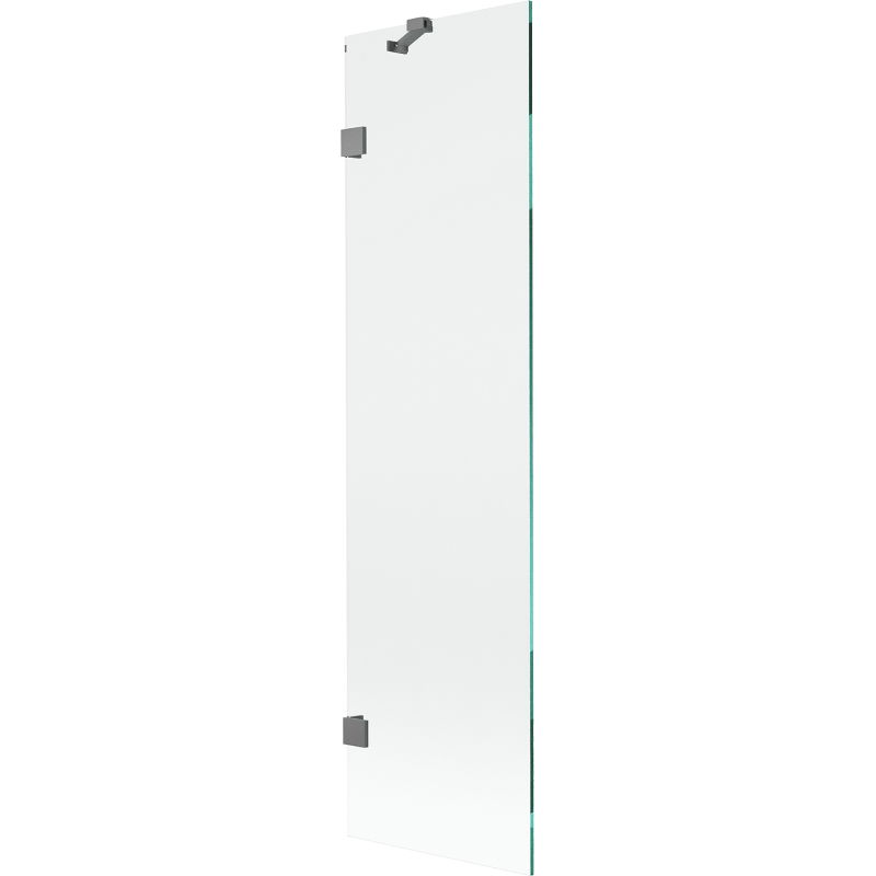 Mexen Lunar параван за вана 1-крилен 50 x 150 cm, прозрачен, gun metal - 897-050-000-95-00