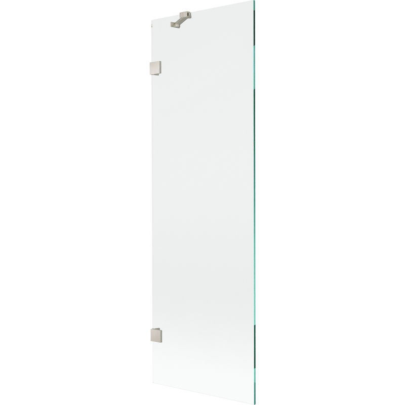 Mexen Lunar параван за вана 1-крилен 60 x 150 см, прозрачен, четкан никел - 897-060-000-97-00