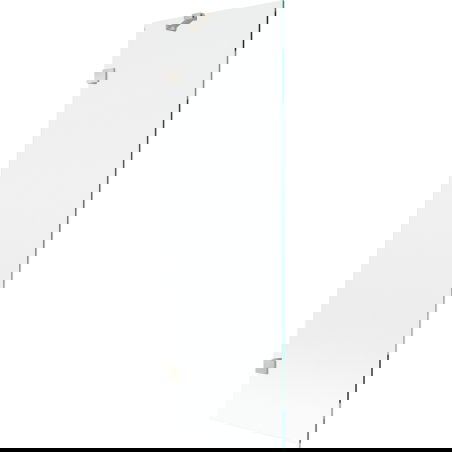 Mexen Lunar параван за вана 1-крилен 60 x 150 см, прозрачен, четкан никел - 897-060-000-97-00