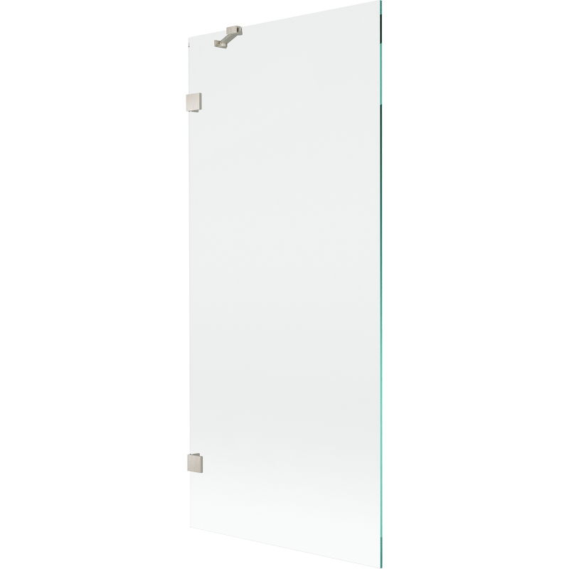 Mexen Lunar параван за вана с едно крило 80 x 150 см, прозрачен, матов никел - 897-080-000-97-00