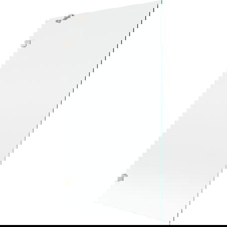 Mexen Lunar параван за вана с 1 крило 100 x 150 cm, прозрачен, четкан никел - 897-100-000-97-00