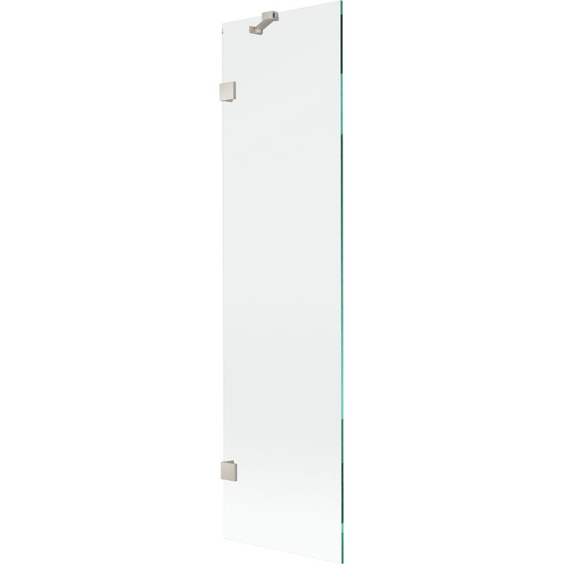 Mexen Lunar параван за вана 1-крилен 50 x 150 см, прозрачен, четкан никел - 897-050-000-97-00