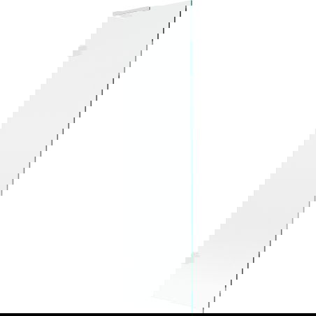 Mexen Lunar L екран за вана с едно крило 50 x 150 cm, прозрачен, бял - 897L-050-000-20-00