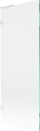 Mexen Lunar L параван за баня 1-крилен 70 x 150 см, прозрачен, бял - 897L-070-000-20-00