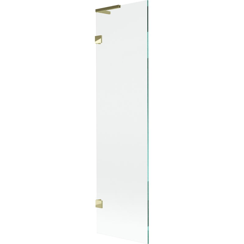 Mexen Lunar L параван за вана 1-крило 50 x 150 cm, прозрачен, златен - 897L-050-000-50-00