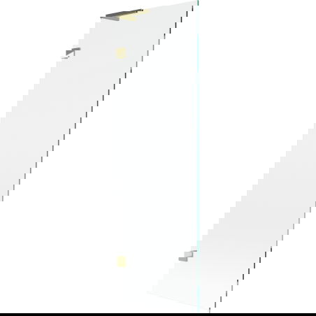 Mexen Lunar L параван за вана 1 крило 60 x 150 см, прозрачен, златен - 897L-060-000-50-00