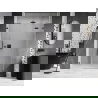 Mexen Lunar душ врата отваряеми десни 125 cm, прозрачни, gun metal - 834S-125-050-95-00-P