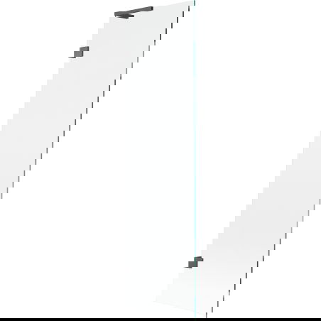 Mexen Lunar L параван за вана с едно крило 50 х 150 см, прозрачен, четкано оръжейно сиво - 897L-050-000-66-00