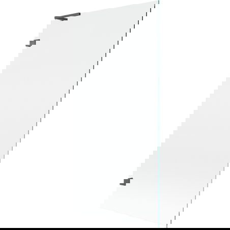 Mexen Lunar L сгъваем екран за вана с едно крило 90 x 150 см, прозрачен, четка в цвят на оръжеен сив - 897L-090-000-66-00