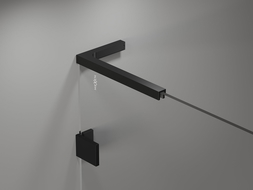 Mexen Lunar L параван за вана 1-крилов 70 x 150 см, прозрачен, черен - 897L-070-000-70-00