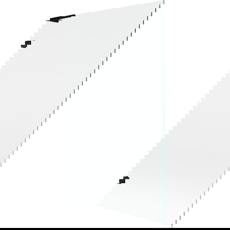 Mexen Lunar L параван за вана с 1 крило 100 x 150 cm, прозрачен, черен - 897L-100-000-70-00