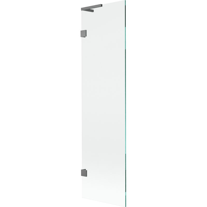 Mexen Lunar L параван за вана 1-крилен 50 x 150 см, прозрачен, gun metal - 897L-050-000-95-00