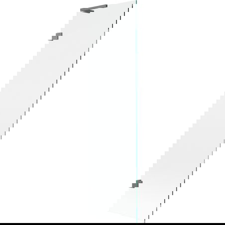 Mexen Lunar L параван за вана 1-крилен 50 x 150 см, прозрачен, gun metal - 897L-050-000-95-00