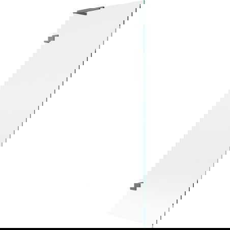 Mexen Lunar L параван за баня, 1-крилен 60 х 150 см, прозрачен, gun метал - 897L-060-000-95-00