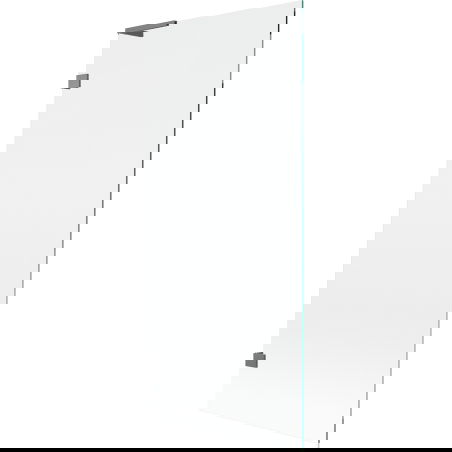 Mexen Lunar L параван за вана с едно крило 80 x 150 см, прозрачен, Gun Metal - 897L-080-000-95-00