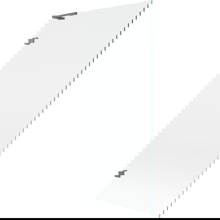 Mexen Lunar L параван за вана 1-крилен 90 x 150 см, прозрачен, gun metal - 897L-090-000-95-00