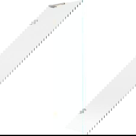 Mexen Lunar L параван за вана с 1 крило 50 x 150 см, прозрачен, четкан никел - 897L-050-000-97-00