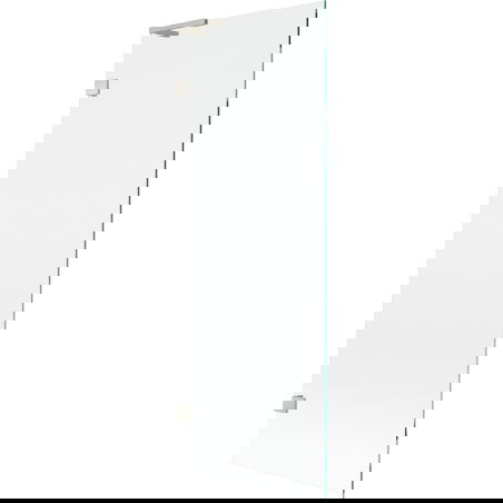 Mexen Lunar L еднокрилен параван за вана 70 x 150 см, прозрачен, четкан никел - 897L-070-000-97-00