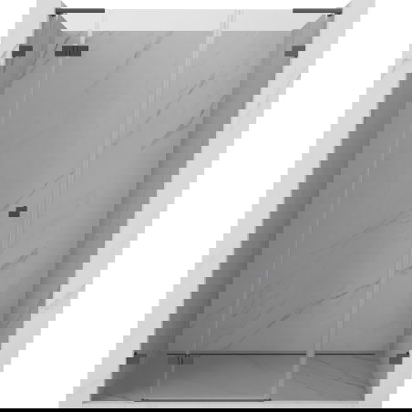 Mexen Lunar L ляви душ кабини, прозрачни, gun metal - 834SL-140-050-95-00-L