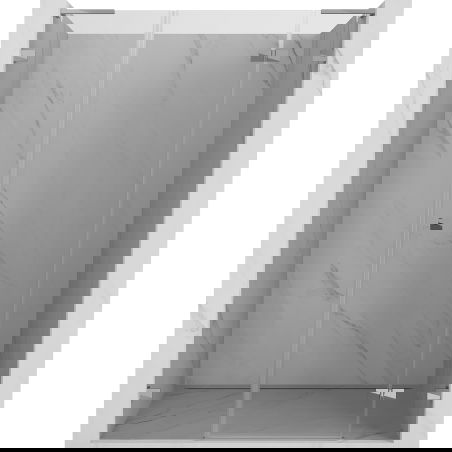 Mexen Lunar L панти на душ врата дясна 155 см, прозрачно, хром - 834SL-155-050-01-00-P