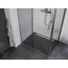 Mexen Apia душ кабина с плъзгащи врати 90 x 100 см, прозрачно, хром - 840-090-100-01-00