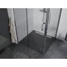 Mexen Apia плъзгаща се душ кабина 100 x 100 cm, прозрачна, хром - 840-100-100-01-00