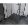Mexen Apia плъзгаща се душ кабина 100 x 100 см, прозрачна, хром - 840-100-100-01-00