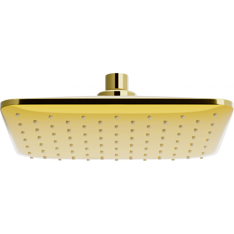 Mexen D-62 дъждовен душ 20x20 см, златен - 79762-50