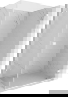 Mexen Lunar-B L кабина за душ десен 90 x 70 см, прозрачна, бяла - 832L-090-070-20-00-P