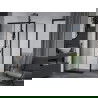Mexen Apia душ кабина плъзгаща 135 x 80 см, прозрачна, черна - 840-135-080-70-00