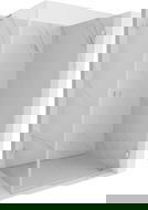 Mexen Lunar-B L душ кабина, десен отварящ се модел, 95 x 70 см, прозрачен, четкан никел - 832L-095-070-97-00-P