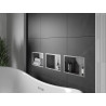 Mexen X-Wall-R нишева полица с яка 30 x 20 см, инокс - 1910302010
