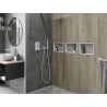 Mexen X-Wall-R интериорна рафт с облицовка 30 x 20 см, бяла - 1920302010