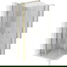 Mexen Mist T душ кабина въртяща се 95 x 95 см, прозрачна, златна - 8A4T-095-095-50-00
