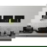 Полочка за вграждане Mexen X-Wall-R с фланец 30 x 20 см, черна - 1970302010