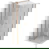 Mexen Mist T душ кабина сгъваема 85 x 85 см, прозрачна, матова мед - 8A4T-085-085-65-00